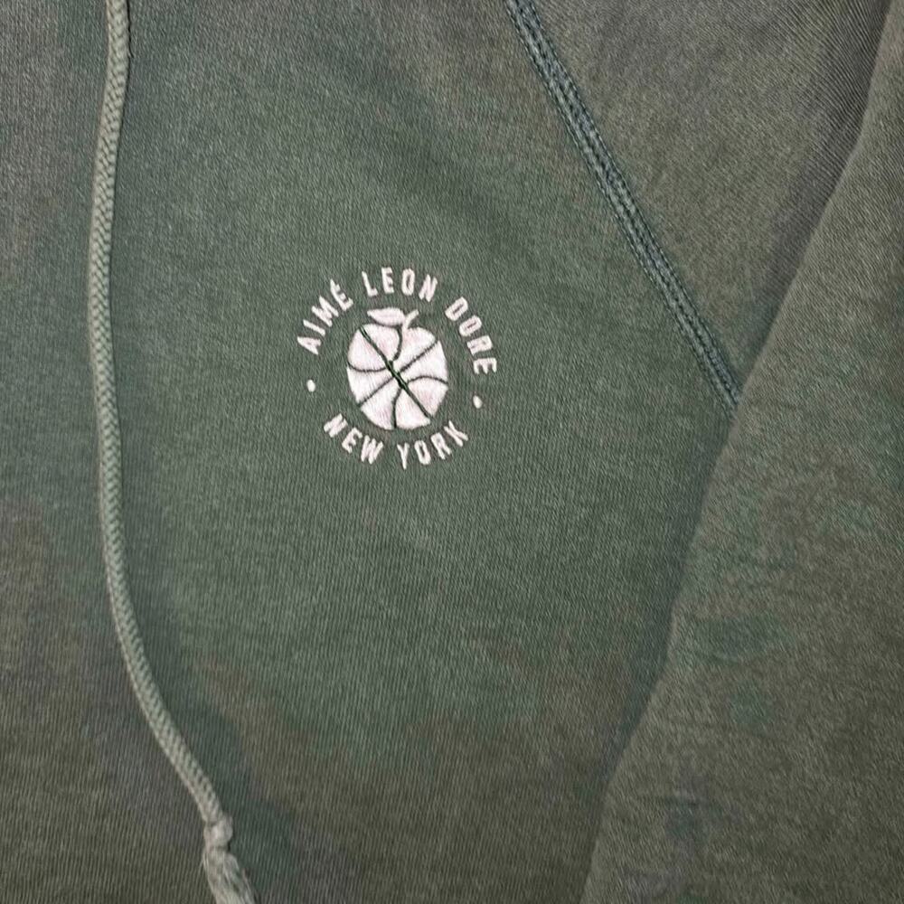 Aime Leon Dore x New Balance Green Hoodie